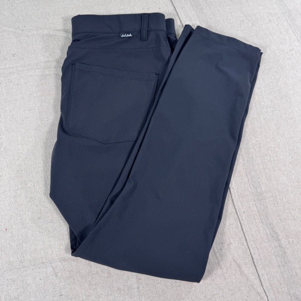 Bad Birdie Golf Pants Mens 32 Black Excellent Performance Stretch BBB004-067
